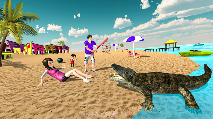 愤怒的鳄鱼恐怖袭击截图2