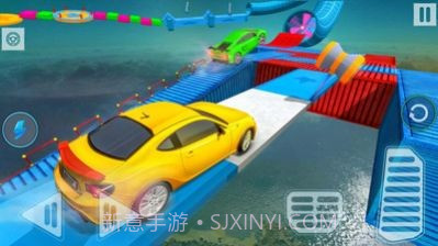 巨型坡道疯狂驾驶截图3