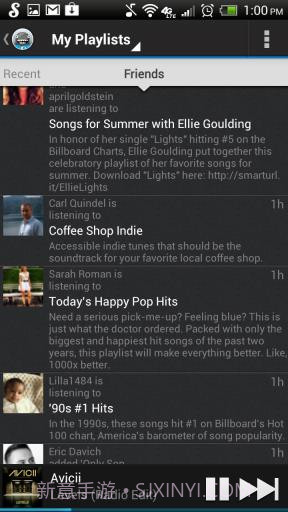 情景听歌 Songza截图2 情景听歌 Songza截图2