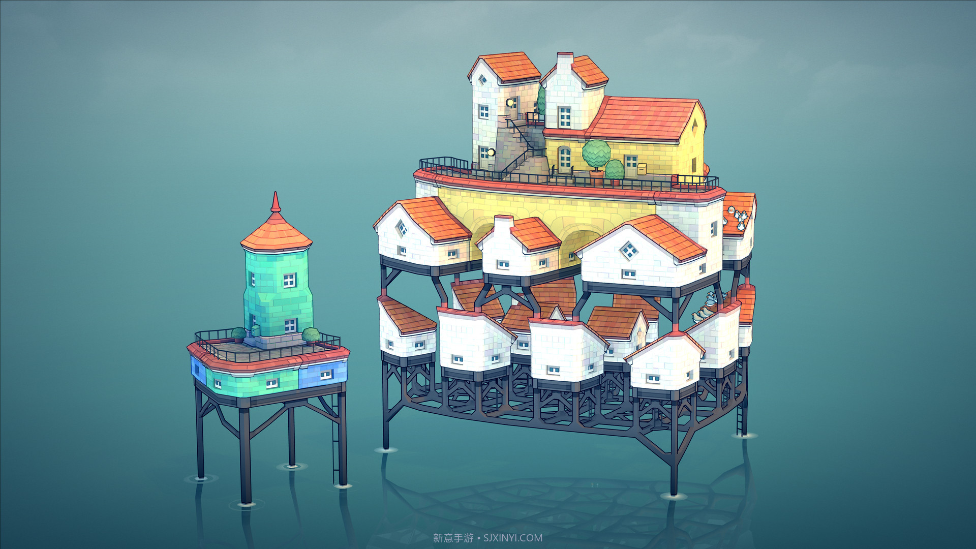 城镇叠叠乐Townscaper截图3 城镇叠叠乐Townscaper截图3