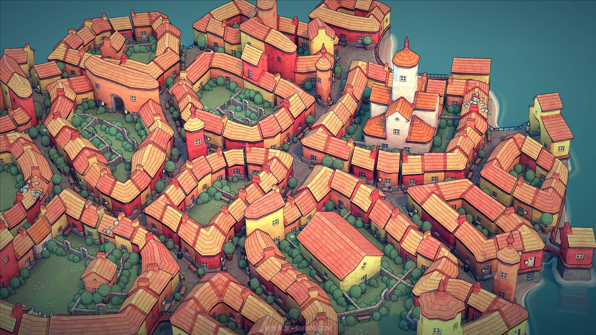 城镇叠叠乐Townscaper截图4 城镇叠叠乐Townscaper截图4