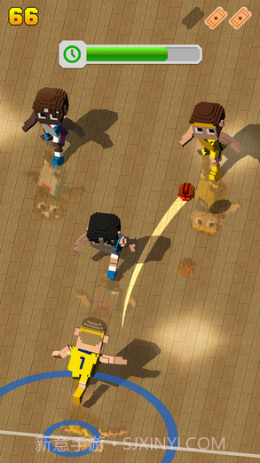 方块篮球截图3