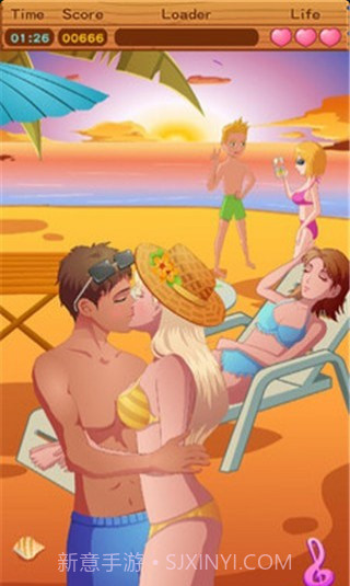 情侣偷偷接吻游戏截图4 情侣偷偷接吻游戏截图4