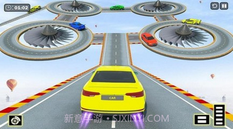 疯狂坡道汽车特技截图2 疯狂坡道汽车特技截图2