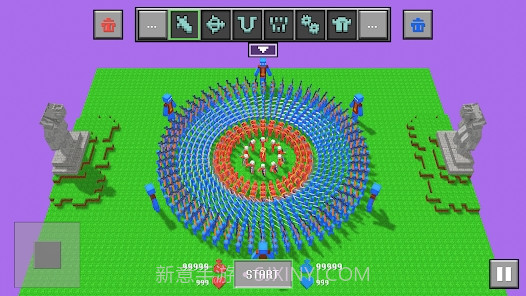 块状布娃娃之战最新版截图3 块状布娃娃之战最新版截图3