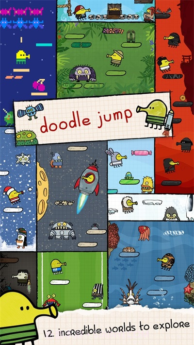 Doodle Jump正式版截图2 Doodle Jump正式版截图2