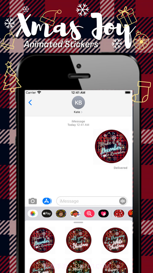 Xmasjoyanimatedstickers截图2 Xmasjoyanimatedstickers截图2