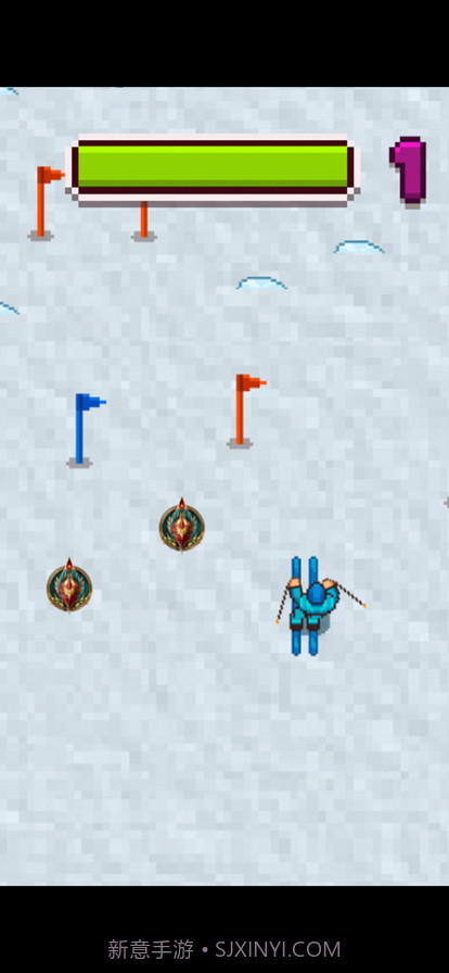 滑雪冲刺大挑战截图2