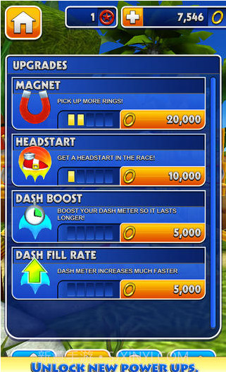 索尼克冲刺截图5 索尼克冲刺截图5