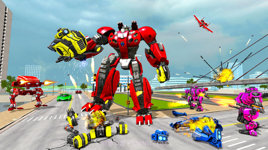 蜘蛛机器人英雄机甲竞技场截图3 蜘蛛机器人英雄机甲竞技场截图3