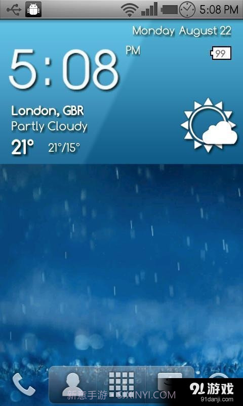 数字时钟和天气截图2 数字时钟和天气截图2