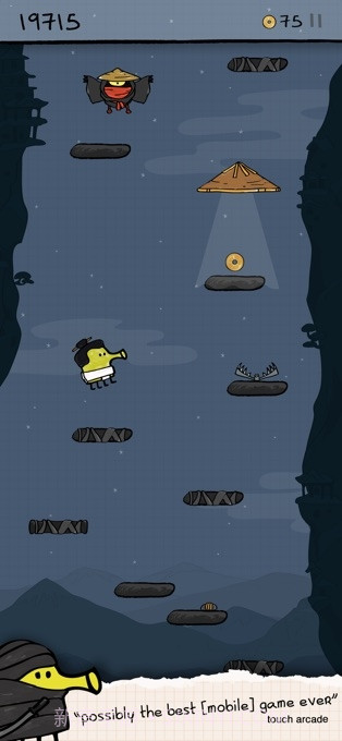 Doodle Jump(涂鸦跳跃)截图3 Doodle Jump(涂鸦跳跃)截图3