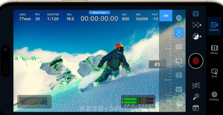 Blackmagic Camera专业摄影相机截图3 Blackmagic Camera专业摄影相机截图3