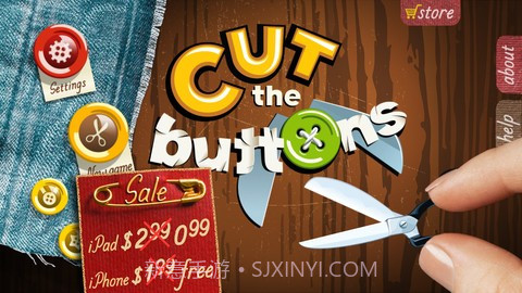 剪纽扣 Cut the Buttons截图1