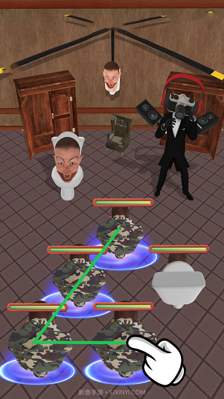 马桶人合并战争截图2