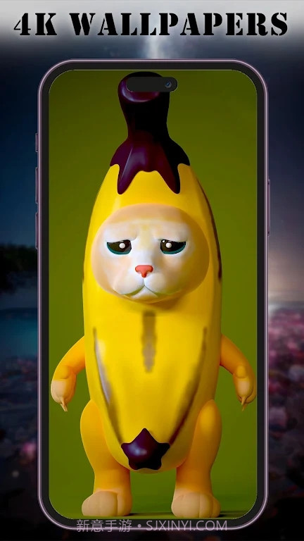 Banana Cat Wallpaper壁纸截图3 Banana Cat Wallpaper壁纸截图3