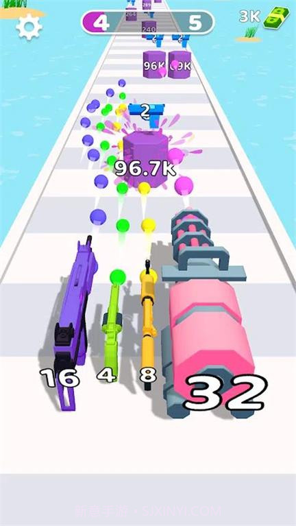 合并枪跑截图2 合并枪跑截图2