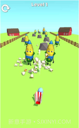 爆米花射击跑截图3 爆米花射击跑截图3