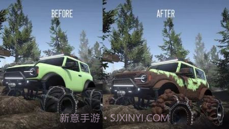 泥泞越野汽车模拟器游戏截图5 泥泞越野汽车模拟器游戏截图5