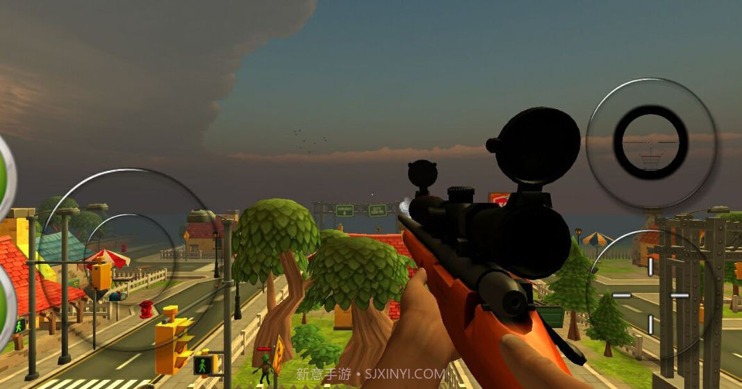 火柴人僵尸小镇截图3