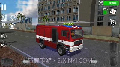 城市消防车截图4