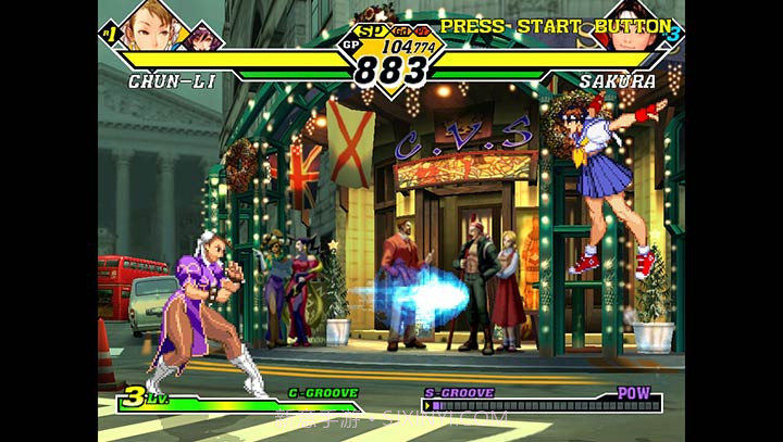 拳皇vs街霸2 中文版截图3 拳皇vs街霸2 中文版截图3