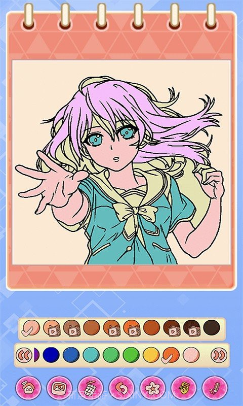 公主涂色日记截图1