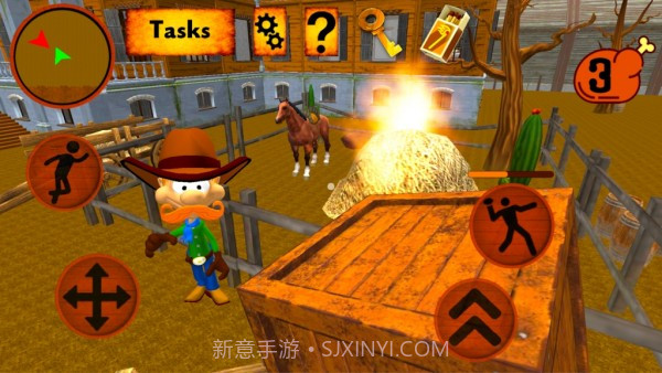 猫牛仔逃生截图3 猫牛仔逃生截图3