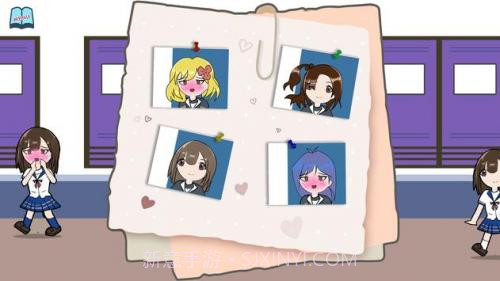 女子学校储物柜游戏截图3