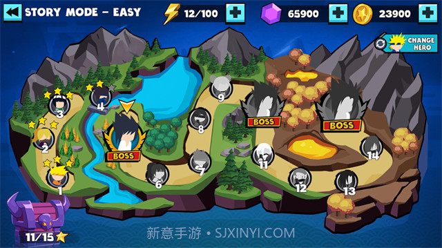 火柴人火影大战截图1