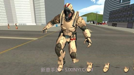 变异英雄汽车城截图1