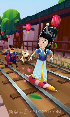 地铁跑酷敦煌古城版截图3 地铁跑酷敦煌古城版截图3