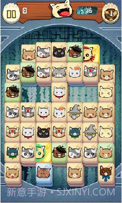 饥饿的小猫(Hungry Cat Mahjong)截图2