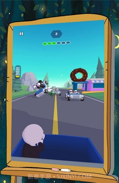 火柴人马路吃鸡截图4 火柴人马路吃鸡截图4