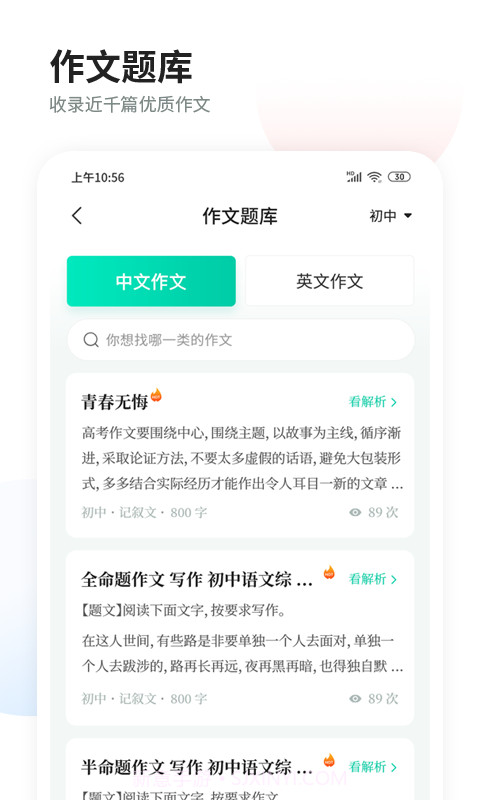 智慧作业阅卷截图2