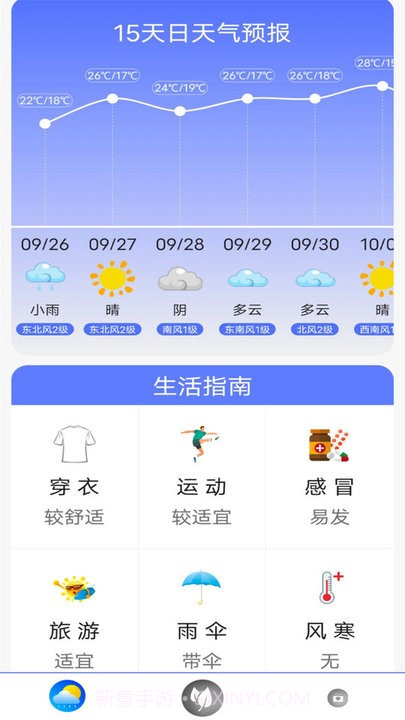 天气预报实时通截图2 天气预报实时通截图2
