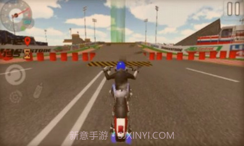 摩托疯狂特技比赛截图1 摩托疯狂特技比赛截图1