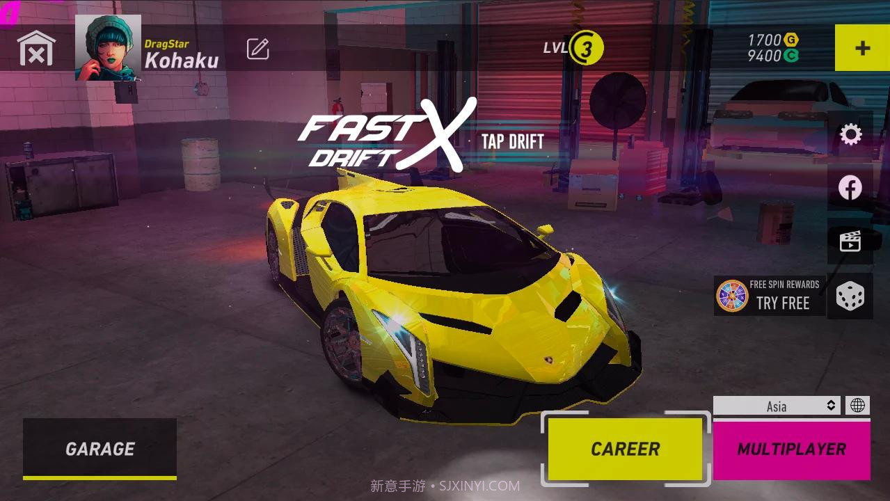快速漂移X截图1 快速漂移X截图1