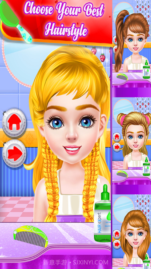 可爱的女孩超级美发沙龙截图8 可爱的女孩超级美发沙龙截图8
