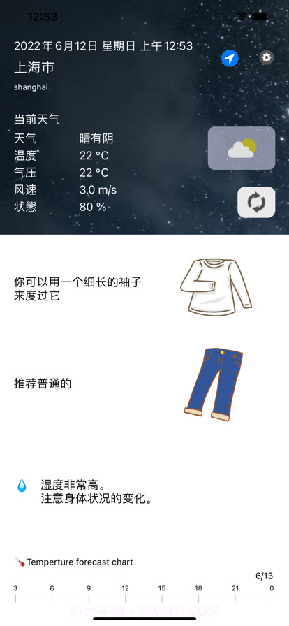 衣服和天气截图4 衣服和天气截图4