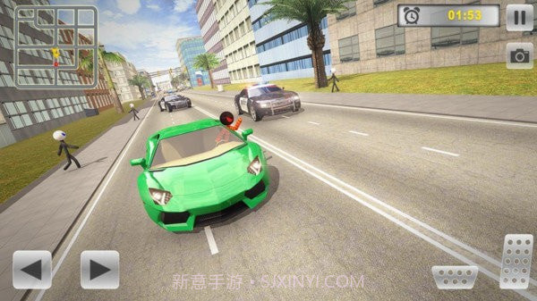 火柴人警车逮捕截图3 火柴人警车逮捕截图3