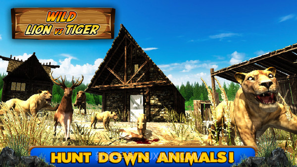 狮虎大战截图3 狮虎大战截图3