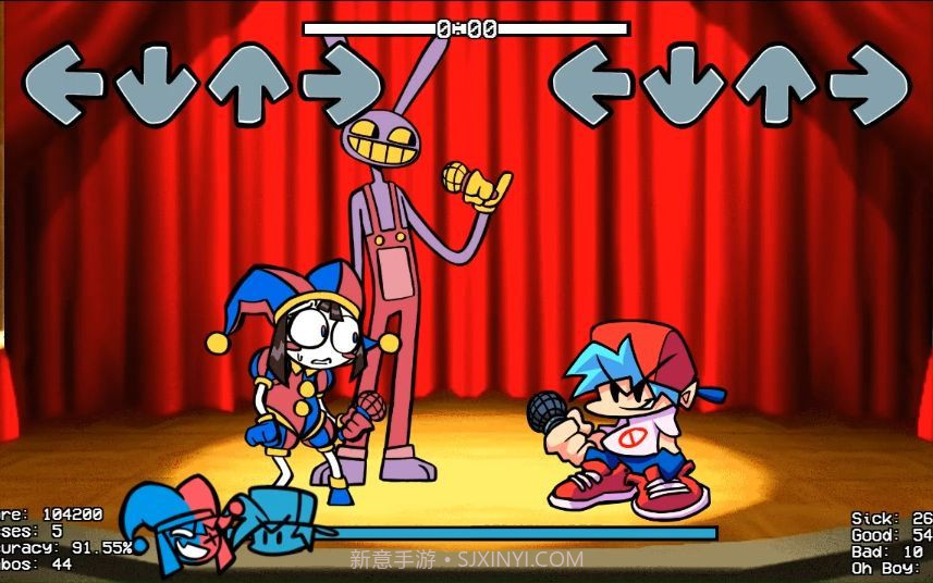 FNF神奇数字马戏团COVER截图2 FNF神奇数字马戏团COVER截图2