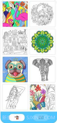 paint.ly秘密花园数字涂色截图4