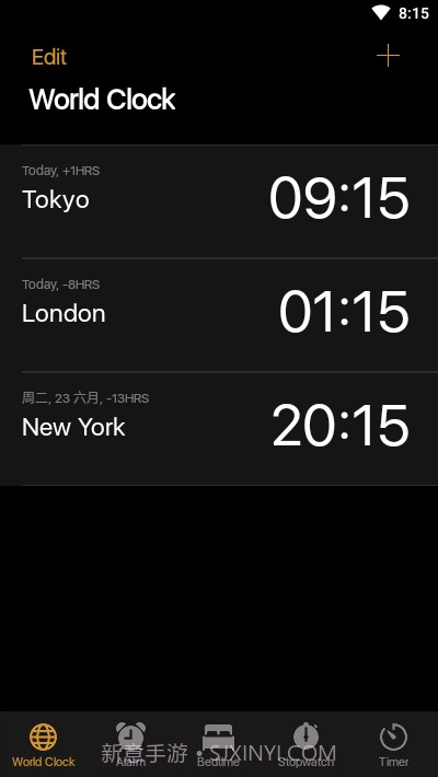 iOS13时钟截图2 iOS13时钟截图2