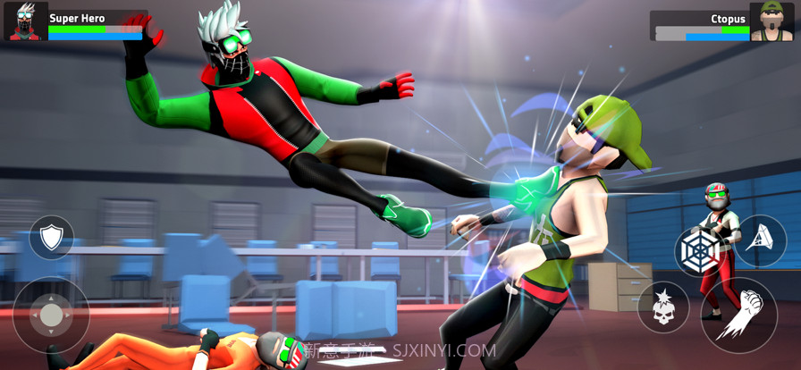 蜘蛛网超级英雄:格斗截图3 蜘蛛网超级英雄:格斗截图3