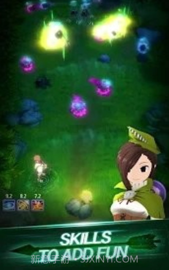 夜间弓箭手截图2