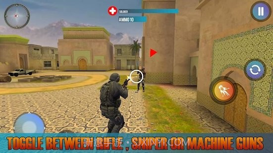 军事场所FPS射击战截图3