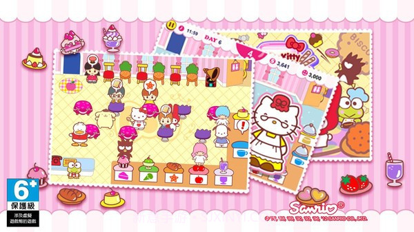 凯蒂猫咖啡厅无限金币版截图5