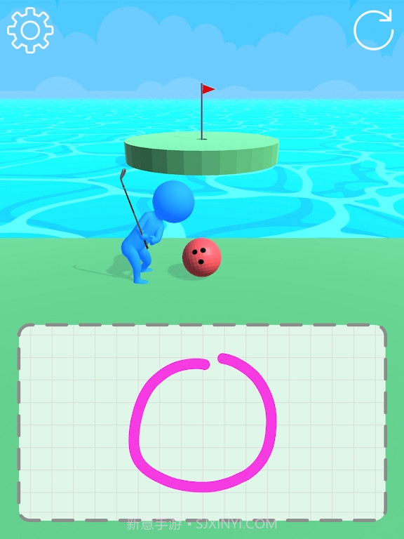 画线高尔夫截图3 画线高尔夫截图3